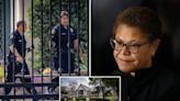 Burglar who prowled home of sleeping LA Mayor Karen Bass shouted her name before being scared off by her dog: report