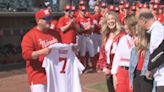 Greg Sharpe Honored; Huskers fall to Iowa in series finale