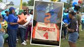 Jerseys retired in honor of Murphy Middle School teen