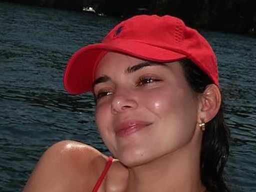 Kendall Jenner looks red hot in tiny string bikini with cheeky thong