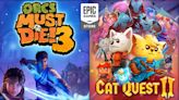 Orcs Must Die 3 and Cat Quest II are free to claim on the Epic Games Store right now