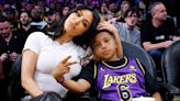 Kim Kardashian and Saint West, 8, Spend Mother-Son Outing at Los Angeles Lakers Game