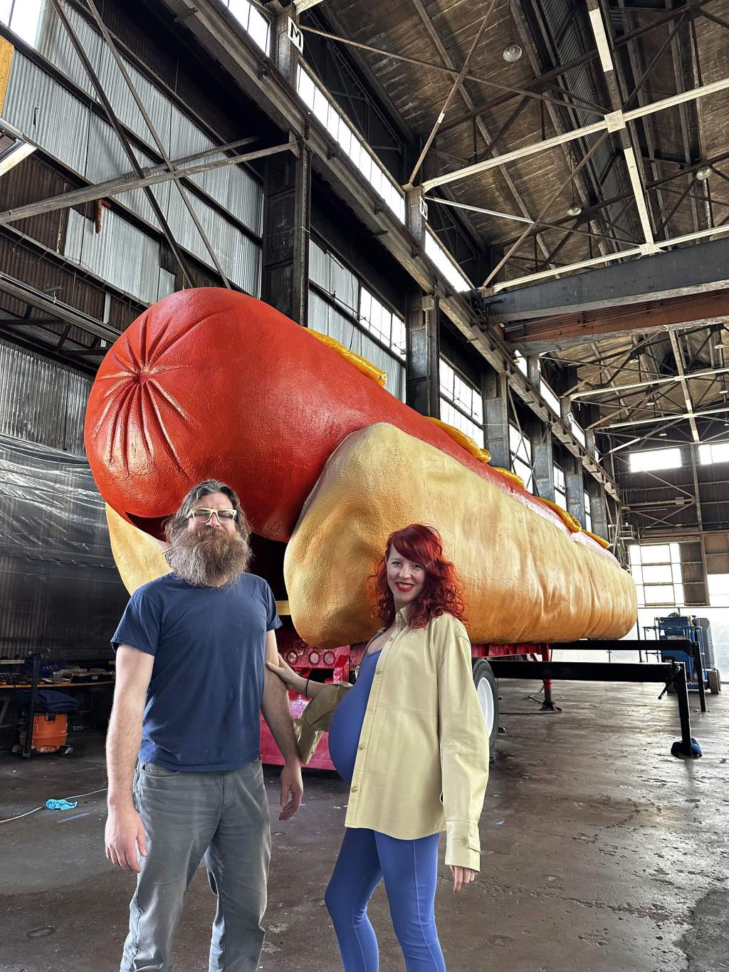 Why Would Anyone Create a 65-foot Hot Dog in Times Square?