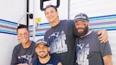 Tom Brady Posts Picture with Former Teammates Wearing Patriots Gear for New Movie: 'Back Together'