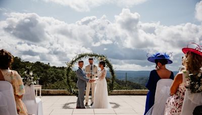 The Yorkshire Vet star marries girlfriend in stunning ceremony in France