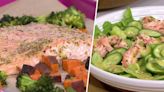 Katie Lee Biegel makes sheet-pan salmon and leftover-friendly salad