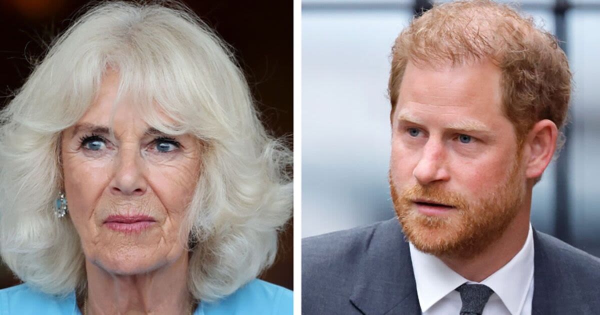 Queen Camilla's reaction to Harry's brutal 'wicked stepmother' comment in Spare