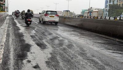 Mumbai: 6 months after inauguration, new Vile Parle flyover on WEH sustains damages