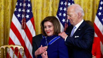 Pelosi backed lawmaker urging Biden to quit race, White House source says