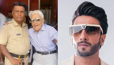 Ranveer Singh Calls His 93-year-old Nana ‘Rockstar’ As He Votes, Fans Applaud; See Photo - News18