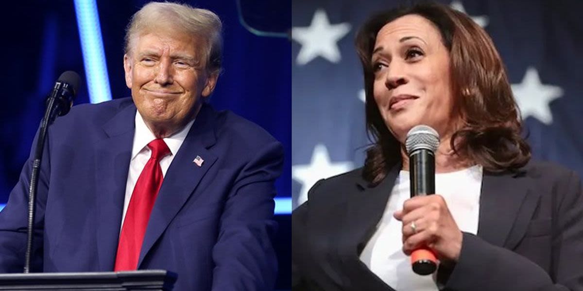 First poll puts Harris ahead of Biden, in striking distance of Trump