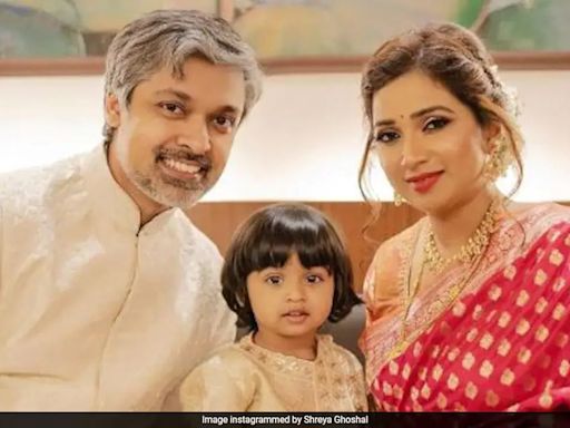 Shreya Ghoshal's Message To Son Devyaan On His 3rd Birthday: "Thank You For Coming In Our Lives"