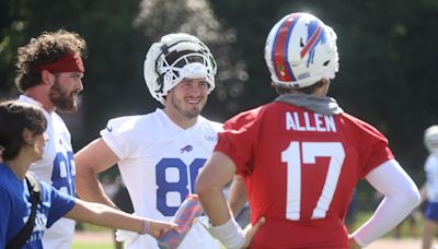 WATCH: Bills TE breaks out hilarious Key & Peele-inspired celebration at training camp