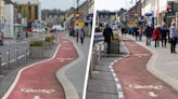 Shoppers say 'optical illusion' cycle lane is still dangerous after council 'fix'