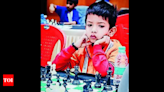 UP: Five-year-old Kushaagra making big moves in chess | Lucknow News - Times of India