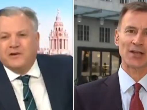 Jeremy Hunt Rages As Ed Balls Calls Out 'Unprecedented' Spending Under Tory Government