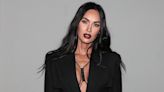 Megan Fox’s transparent Black Dress Has a Huge Chest Cutout