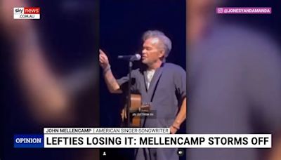 ‘Petulant toddler’: John Mellencamp has meltdown over request to sing and not talk politics