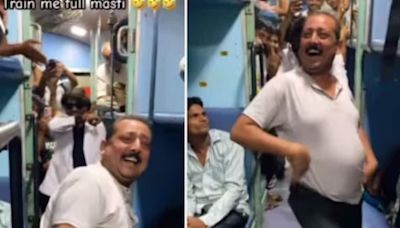 Video Of Man Dancing His Heart Out On A Crowded Train Viral - News18