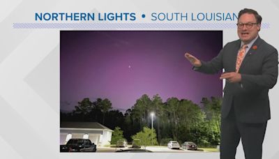 Stunning: Northern Lights give Louisiana residents unexpected treat