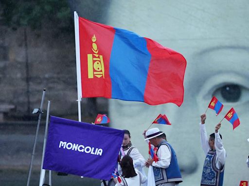 Así lució el llamativo uniforme de Mongolia en Ceremonia de Inauguración