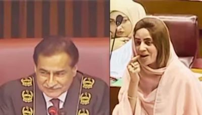 Video Of Politician Zartaj Gul Asking Pakistan Assembly Speaker To Stop Avoiding Eye Contact Viral - News18