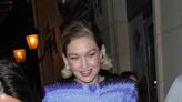 Gigi Hadid Freed the Nipple With an Optical Illusion Dress