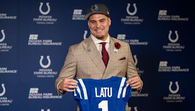 Colts sign first-rounder Laiatu Latu, 4 other draft picks