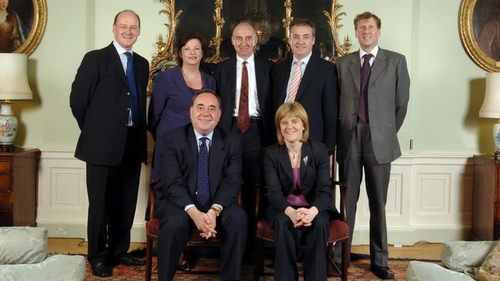 In pictures: SNP cabinets down the years