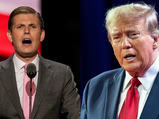 The internet is ROASTING Eric Trump for his viral racist slip up and we're CHEERING