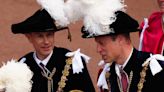 Prince William joins Charles and Queen Camilla at Garter Day service