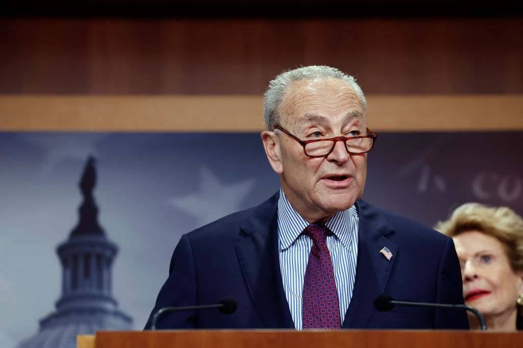 Why is Chuck Schumer refusing a vote on the popular child tax credit?