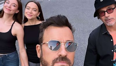 Justin Theroux and Robert Downey Jr. Catch Olivia Rodrigo Concert Together in Philadelphia — See the Photos!