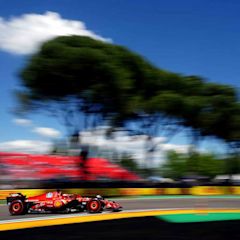 Leclerc tops Imola first practice as Verstappen struggles