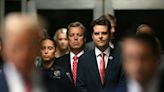 Matt Gaetz Attends Trump Trial to Tease Another Insurrection