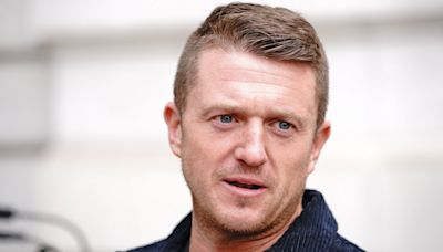 Tommy Robinson 'arrested under anti-terror laws' after London march