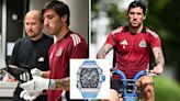 Newcastle star Tonali seen wearing amazing watch that cost nearly a month's wage