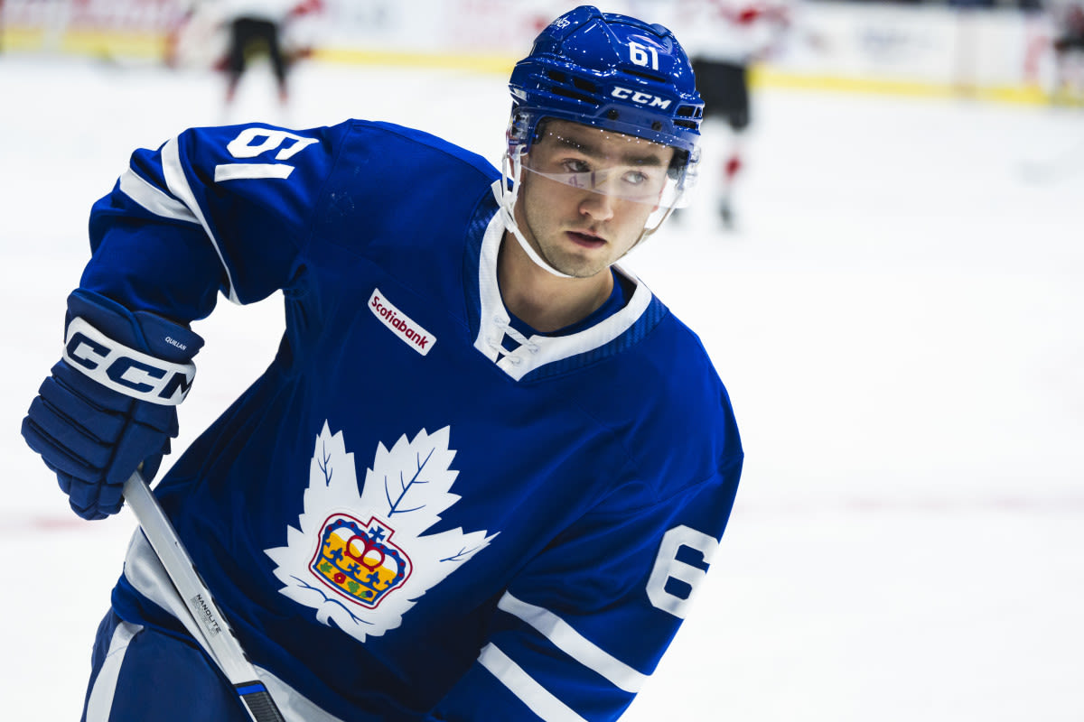 'I Want To Make The Maple Leafs': Confident Jacob Quillan Has Eyes on NHL Ahead of Training Camp With Odds...