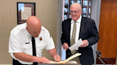 City of Beckley Fire Department congratulates Chris Graham on promotion