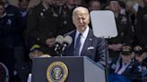 President Joe Biden praises Rangers who scaled Pointe du Hoc during D-Day speech