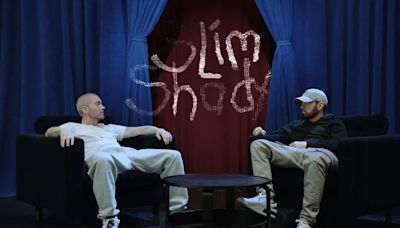 Watch Eminem Face Off in Conversation With His Slim Shady Alter-Ego