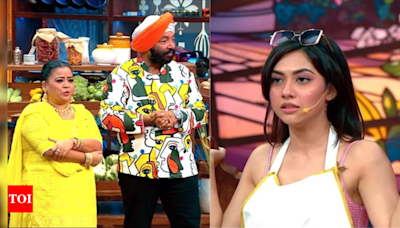 Laughter Chefs: Reem Shaikh's shocking plans on frying the pizza leaves the co-stars, Bharti Singh and Chef Harpal Singh Sokhi stunned | - Times of India