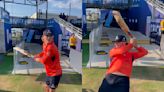VIDEO: Jake Fraser-McGurk Perfectly Mimics Steve Smith's Batting During Washington Freedom Practice Session Ahead Of MLC 2024...