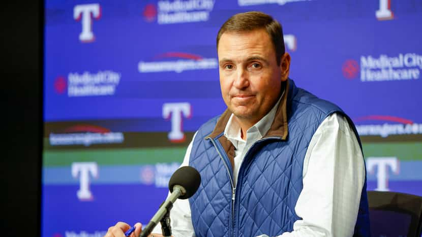 Texas Rangers GM Chris Young talks offensive improvement, injury updates