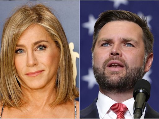 JD Vance defends ‘childless cat ladies’ comments – and blasts Jennifer Aniston for ‘disgusting’ remarks