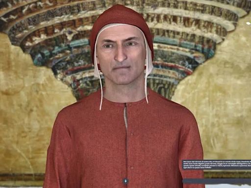 Empresa italiana cria avatar de Dante Alighieri feito com IA