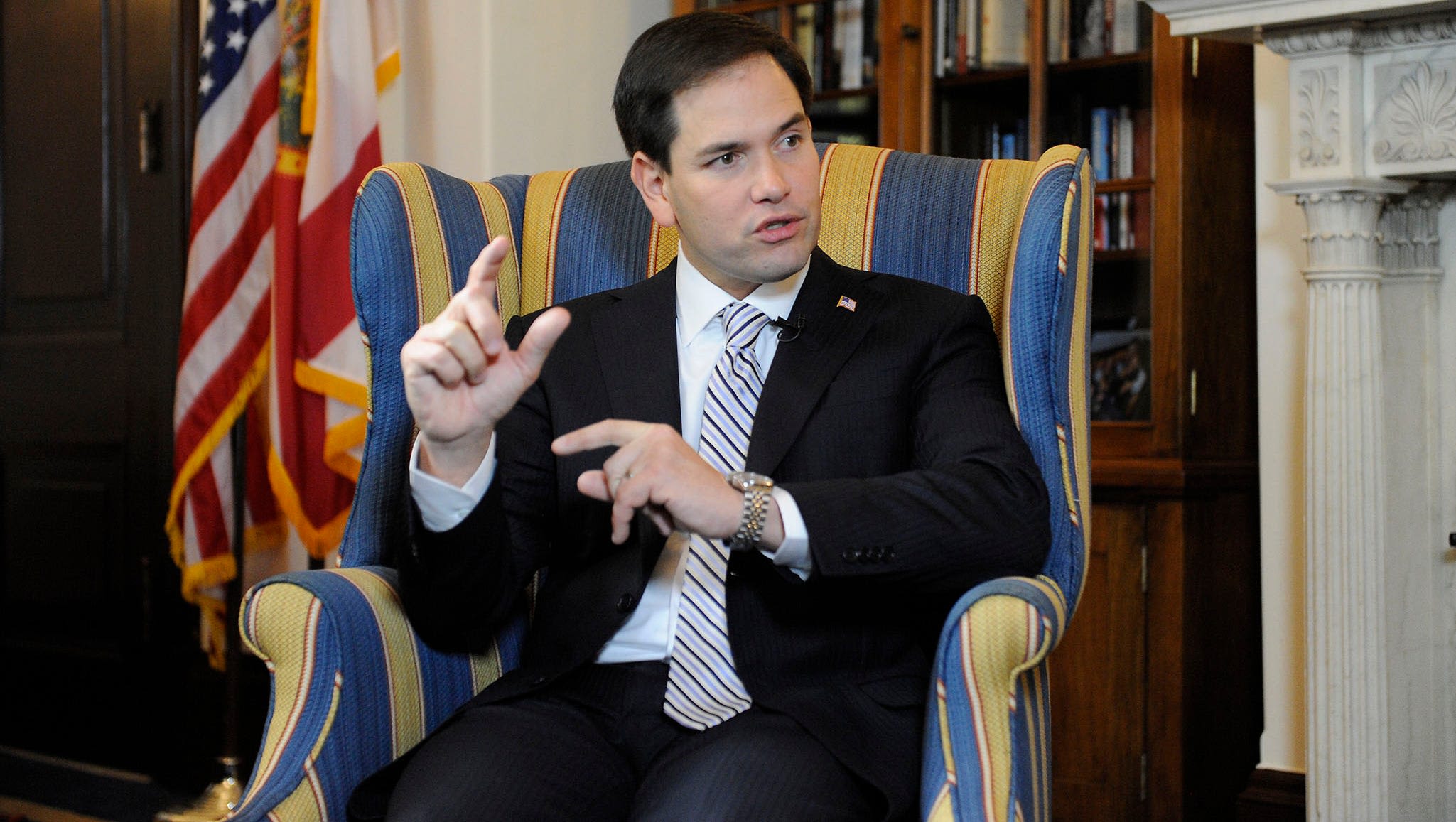 A look at Florida Republican Sen. Marco Rubio