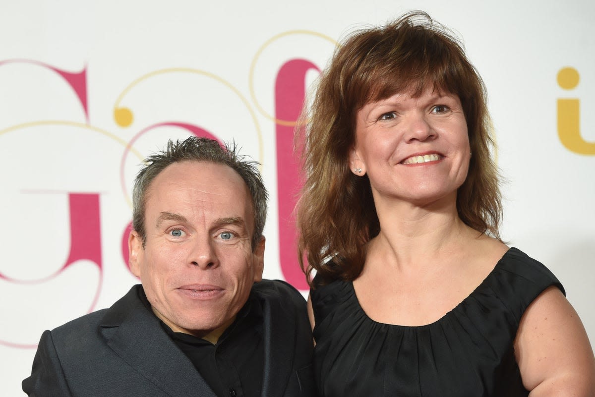 Warwick Davis apologises for concern over social media post after wife’s death