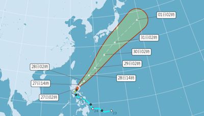 一圖看一周天氣！今鋒面接近「未來一周慎防雷雨」艾維尼最新路徑曝