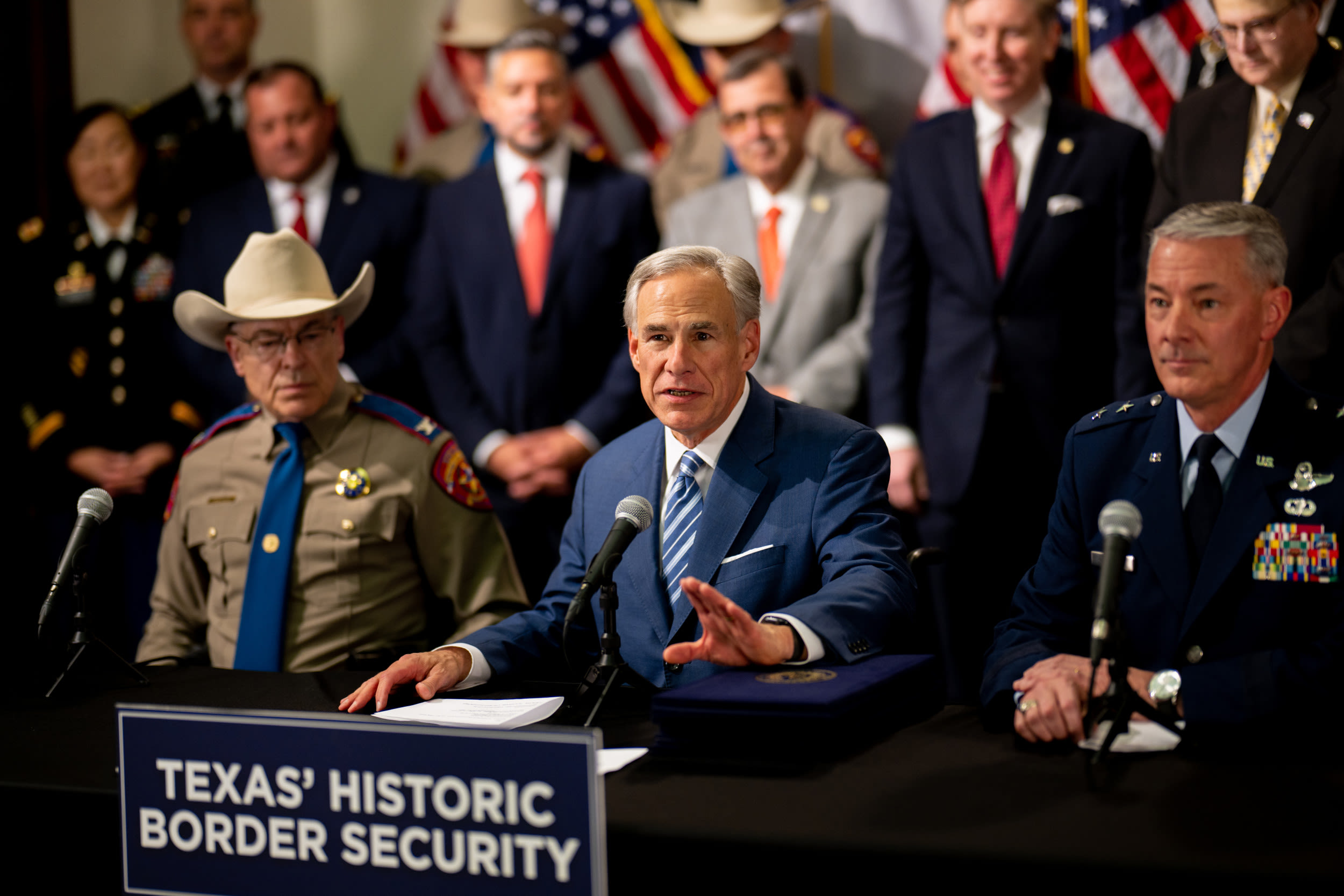 Greg Abbott seeks to compel Coast Guard evidence in border dispute